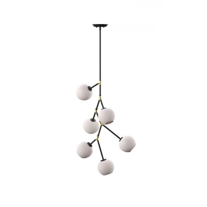 Alza 6 - Light Geometric Chandelier