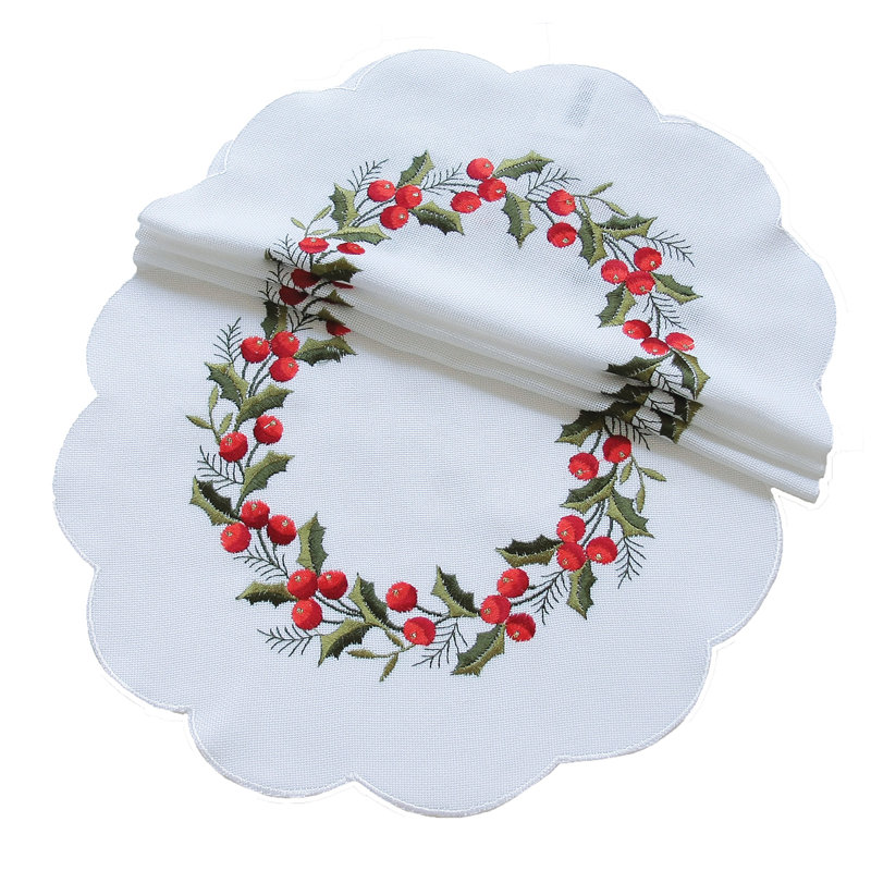 Holly Berry Dining Linens