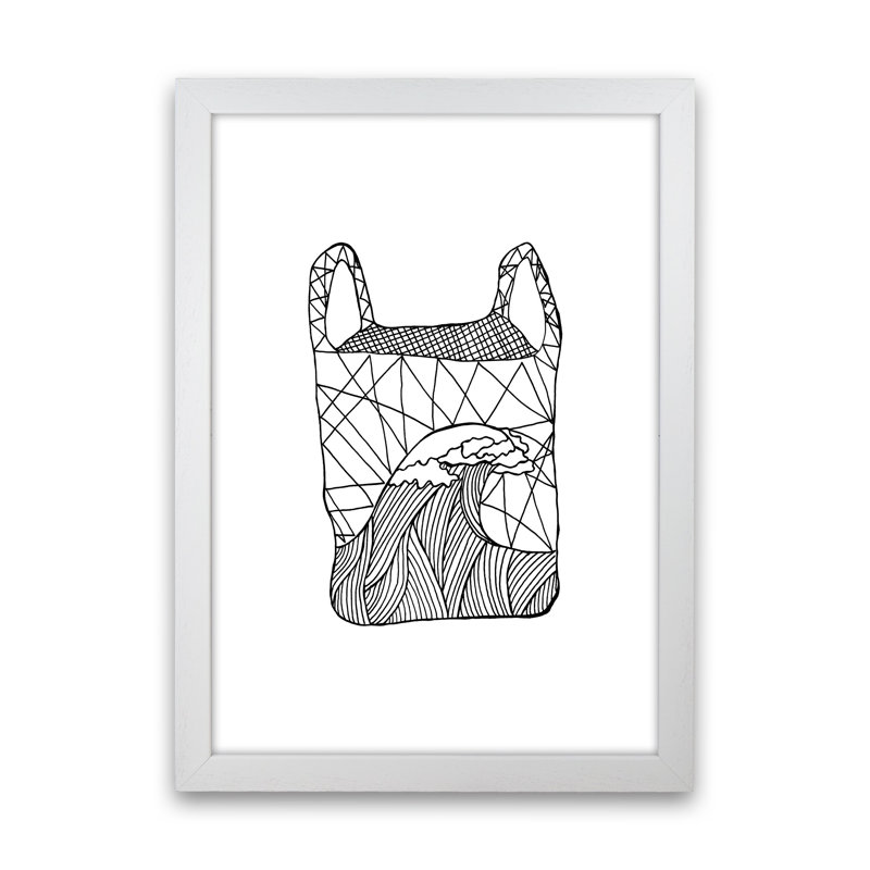 Plastic Bag by Carissa Tanton - Print, White Framed, 88cm H x 64cm W x 3cm D