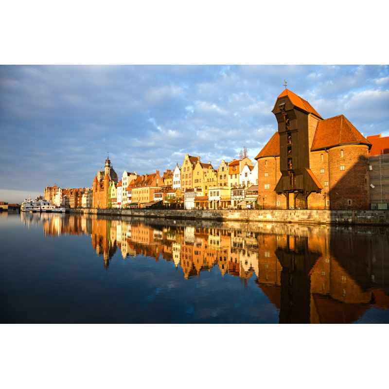 Gdansk In The Morning Light by Nightman1965 - Wrapped Canvas Print, 30cm H x 46cm W x 3.8cm D