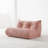 Abbie Boneless 51.5'' Loveseat Sofa Lazy Sofa Bean Bag Sofa Compression Floor Chair for Living Room, Bedroom-148125796