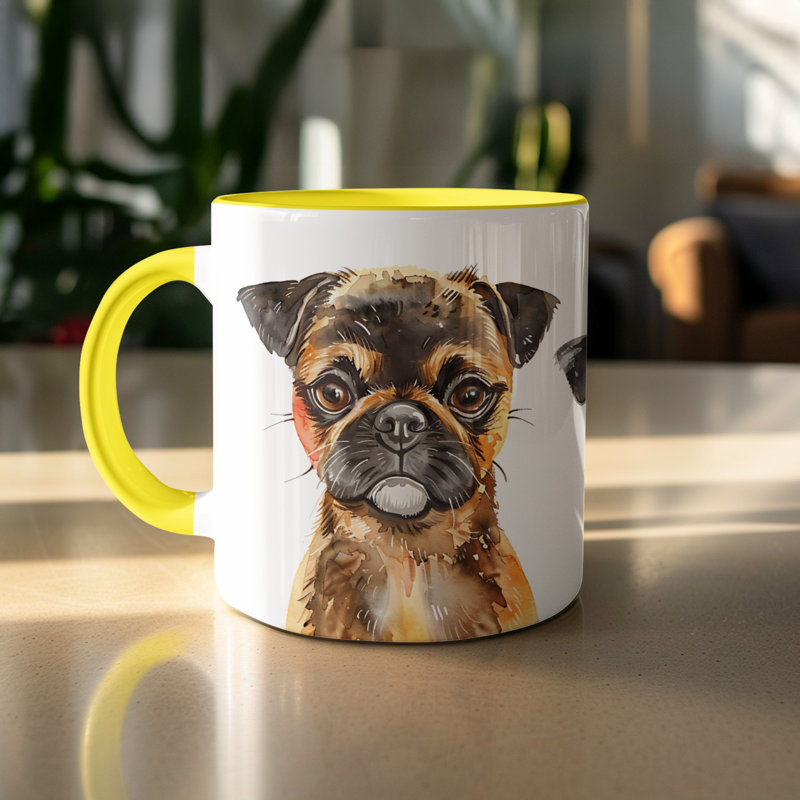 Mug, Yellow, 2