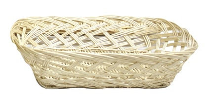 Bay Isle Home™ Wicker Decorative Basket, 9.5''H x 12''W x 2.5''D