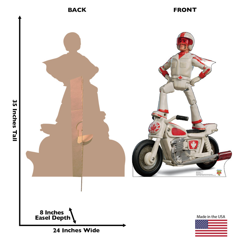 Duke Caboom Life-Size Cardboard Stand-Up from Toy Story 4