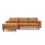 Canapé modulaire en cuir 2 pièces Fessler-1177638699