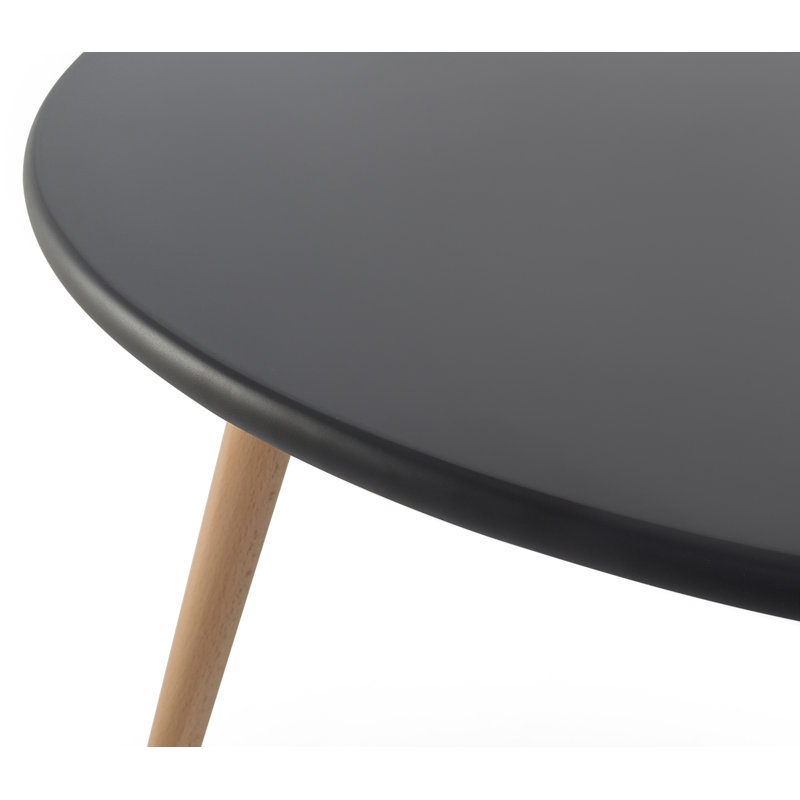 Nessa Three Leg Coffee Table, Black