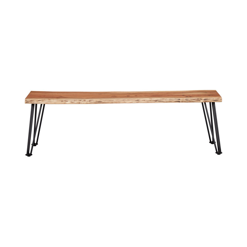 Florah Solid Wood Bench