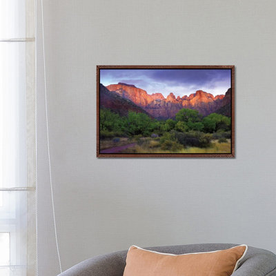Towers Of The Virgin, Zion National Park, Utah 1 Piece Wall Art on Canvas