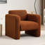 Chaise d'appoint en sherpa Mae avec coussin lombaire Mae-359974867