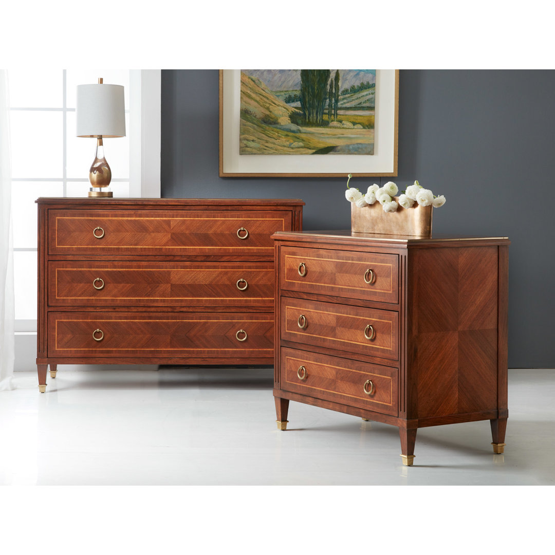 Villeneuve 36'' W 3 - Drawer Dresser Modern History Home