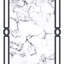 Tapis de couloir en polyester blanc / noir 3 pi 3 po x 9 pi 10 po Schoenberg