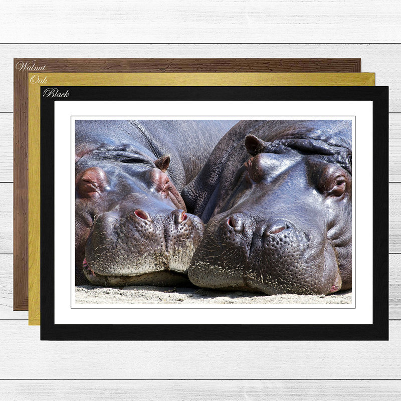 Single Picture Frame Print, Walnut
