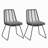 CHAIR,2PCS With 2 Cushions