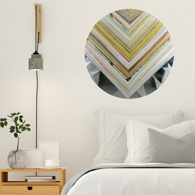 Abstract Non-Wall Damaging Wall Decal