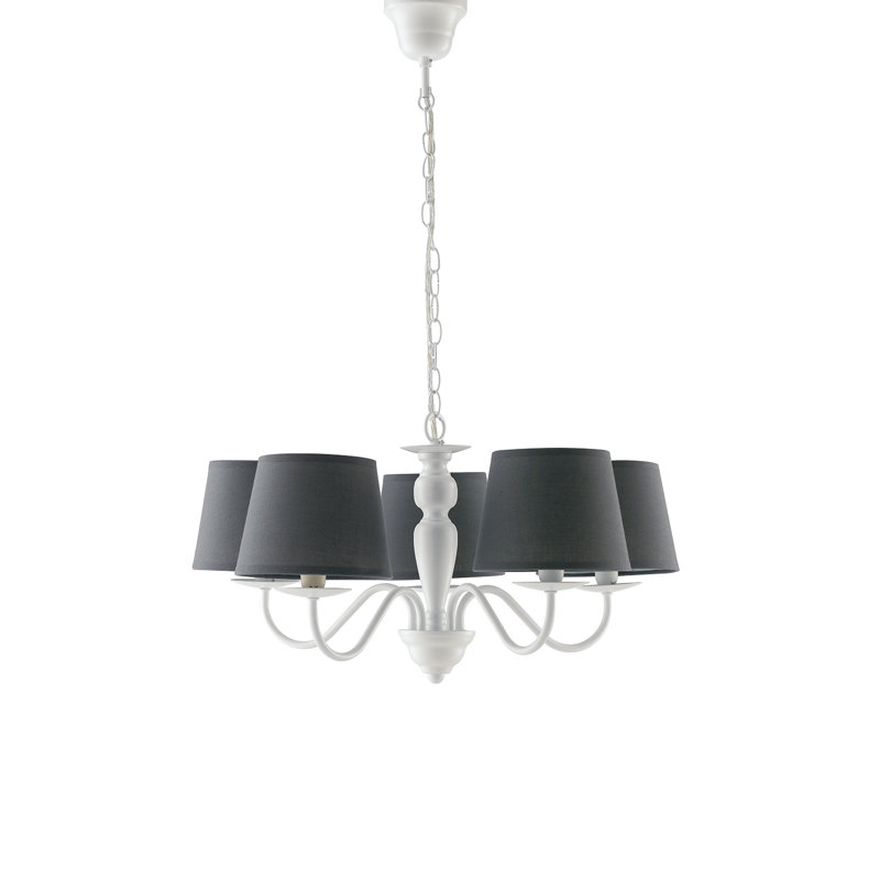 Tordis 5 - Light Shaded Chandelier