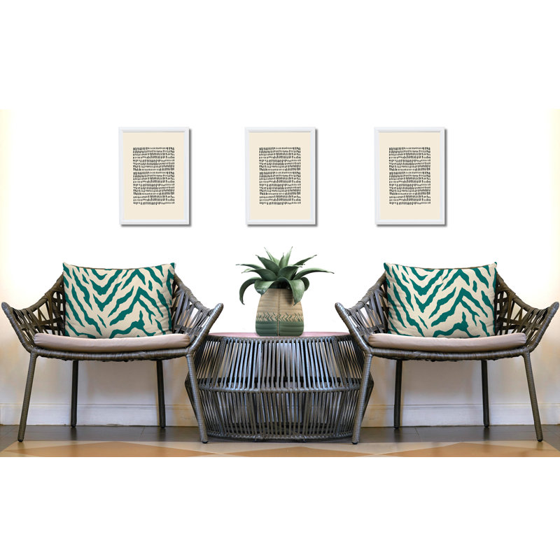 Coussin intérieur / extérieur Billi, 25x18, Teal