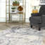 Tapis abstrait gris Kincannon-1462726771
