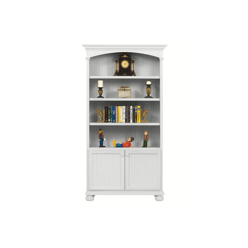 Bibliothèque en bois massif Coastal Premiere, Bright White