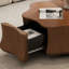 Table basse 33,5 po Mid Century Modern