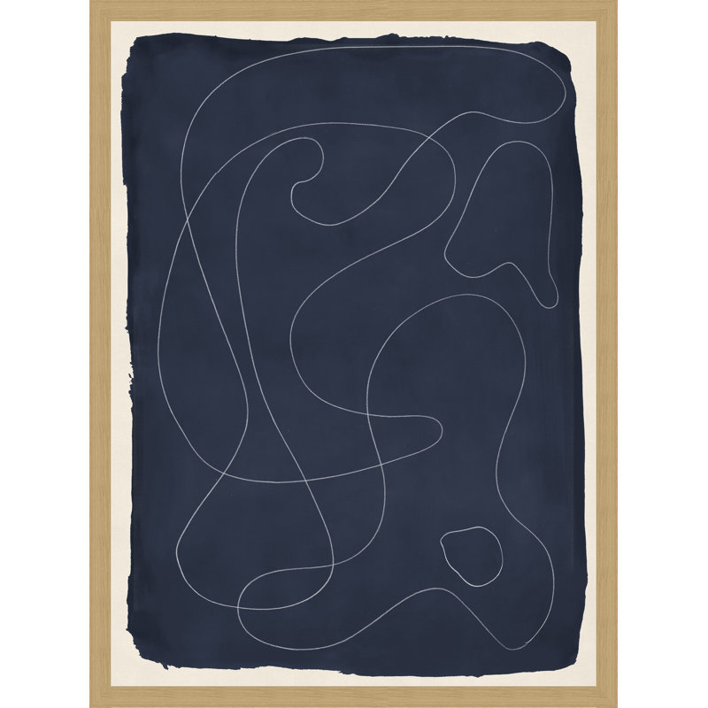 Pensées dispersées (bleu marine) 1