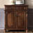Dark walnut Solid Wood Shoe Storage Bench