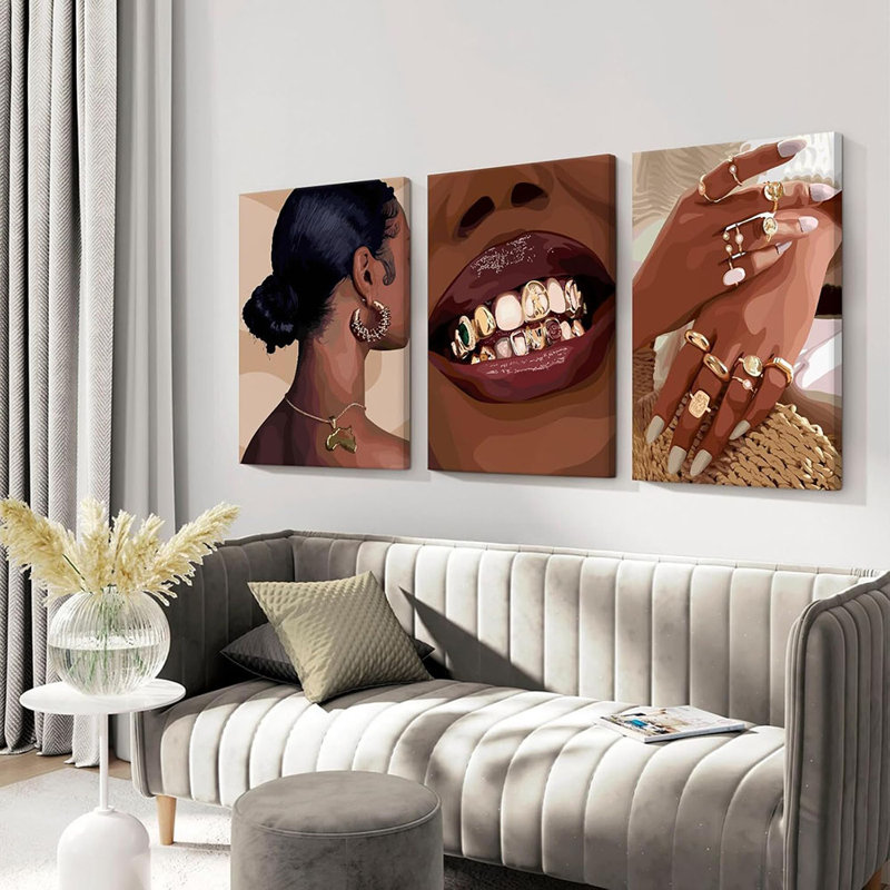 3 Piece Wrapped Canvas Print
