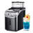 Simzlife 34 Lb. Daily Production Nugget Ice Maker Countertop with Handle