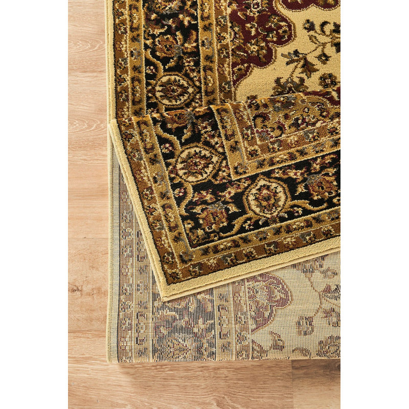 Classic GC_VIN5001 Cream 2 Ft. 7 In. X 7 Ft. 3 In. Area Rug, Runner 2'8" x 7'4"