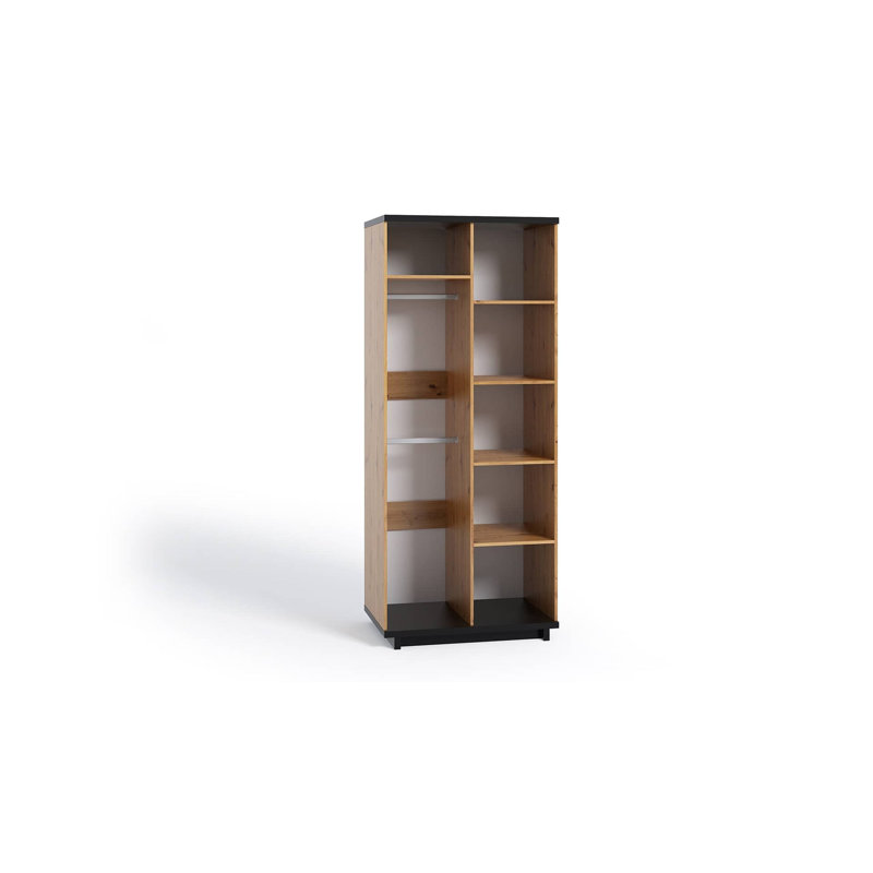 Nelvina 2 Door Manufactured Wood Wardrobe