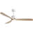 Nicola 60" 3 - Blade LED Modern Ceiling Fan with Remote Control and Light Kit Included-1841774887