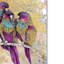 «Purple Parrots», impression sur toile tendue-31453819