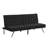 Wood Frame Bed In Black With Stainless Leg - Convertible To Multiple Positions, 650Lbs Weight Capacity, 67.61In D X 32.47In W 32.3In H And Space Efficient Design, Fits Any Room,