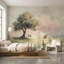 Watercolor Landscape Wallpaper Serene Nature Wall Mural-1045729915-1045729893