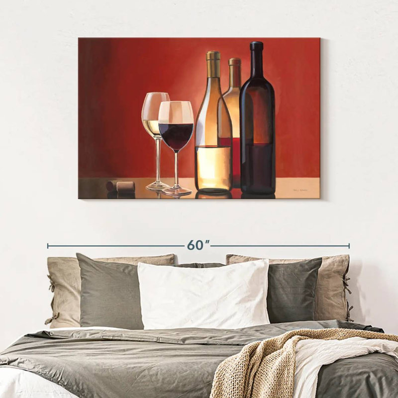 Yarlin Wine Trio, 32" H x 48" W