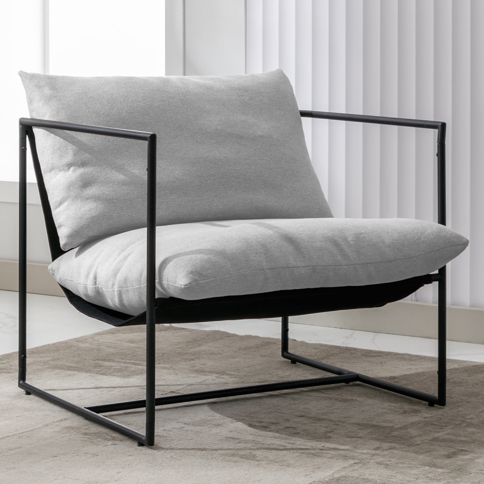 Metal frame deals sling chair