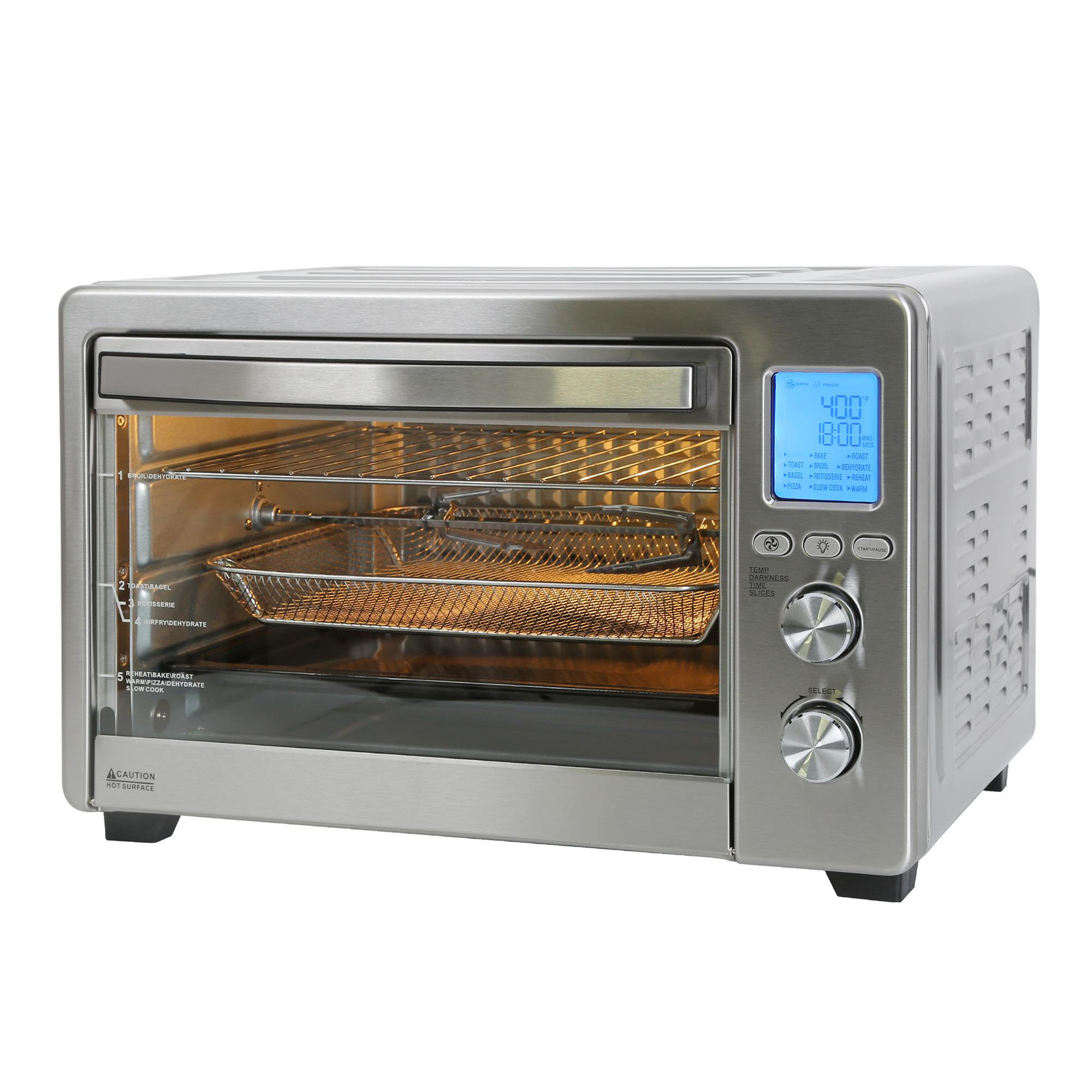 Cosmo Air Fryer Toaster Oven with Rotisserie & Reviews