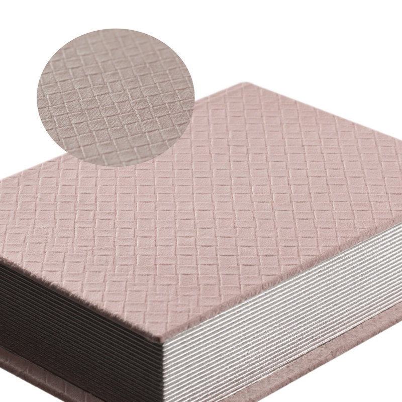 Pink Velvet Antique Wooden Lidded Storage Box Set