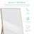 Metal Flat Floor Mirror-191293353