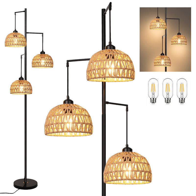Brysonn 72'' Matte Tree Floor Lamp