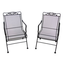metal outdoor spring chairs