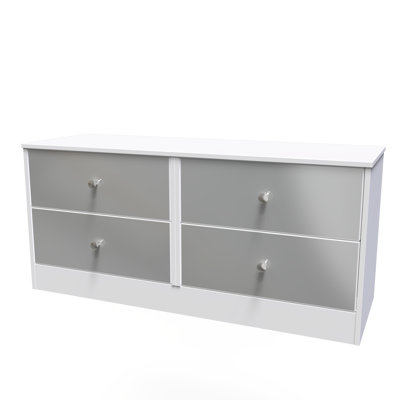 Fully Assembled Algert 4 - Drawer Chest of Drawers