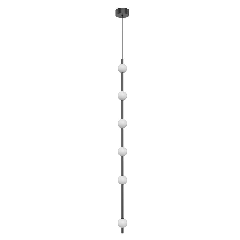 Misaki 6 - Light Black LED Unique/Statement Pendant