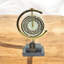 Traditional Numerical Metal Quartz Movement / Crystal Tabletop Clock Gold