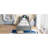 Twin Wood Platform Bed With Led Lighting, Multi-Purpose Headboard, Guardrail And 2 Drawers In Gray Color Built-In , Versatile-1710237811