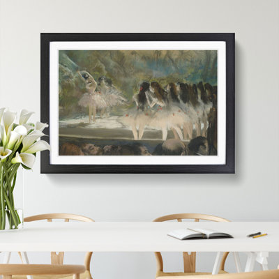 Ballet at the Paris Opera by Edgar Degas - Picture Frame Painting