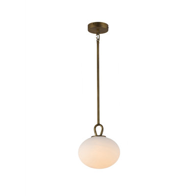Velora 1-Light Pendant - Legacy Brass