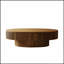 Table basse ovale de 47 po avec rangement, placage en bois massif, décor moderne pour le salon, la chambre à coucher, un appartement ou un bureau