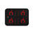 30 In. Built-in 8700w Smooth Surface Electric Stove Induction Cooktop - 4 Power Boost Burners - Bridge Element In Black