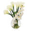 Arrangement floral orchidée et lis Patric