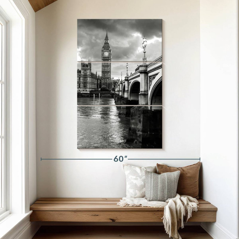 Nicci Big Ben, palais de Westminster III, H 50 po x l 32 po
